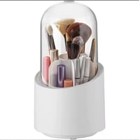 Genérico - Organizador Cosmetiquero Giratorio 360 Blanco Talla Unica