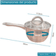 thumbnail image 4 of Olla Cacerola Acero Inoxidable 16cm Wakeshome, 4 of 6