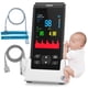 thumbnail image 1 of Oxímetro de pulso portátil HOLFENRY para bebés y adultos con alarma, 1 of 9