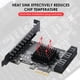 thumbnail image 3 of Tarjeta SATA PCIe MZHOU de 6 puertos con 6 cables de 6 Gbps para SATA 3.0, 3 of 7