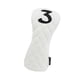 thumbnail image 4 of Funda De Madera Para Palos De Golf Cuello Largo Funda De Madera Para Palos De Golf Para Deportes Al Aire Libre Adultos N o 3 Color Blanco, 4 of 5