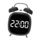 thumbnail image 5 of Reloje de alarma LED electrónica Doble Bell Decoración del hogar Grandes números Descripción Alarma fuerte para la oficina Sleepers pesados ​​Room Blanco, 5 of 5
