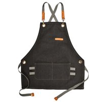 Bothyi - Delantal Con Pechera Para Jardín De Cocina, Pintura, Juego De Simulación, Cocina, Hornear, Pintura, Delantal M Negro