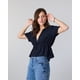 thumbnail image 2 of Blusa Mujer Escote V Crep Negro Polemic, 2 of 3