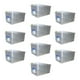 thumbnail image 1 of Pack 10 Cajas Organizadoras 61 Litros Wenco 66x41x31 Cm Transparente Transparente, 1 of 4