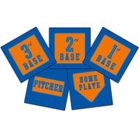 Rug Flagship Carpets Stay Put Throw Bases Campo De Béisbol