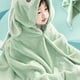 thumbnail image 1 of Girls Bath Towel Hooded Cloak Animal Ears Bath Quick Drying Bathrobe Soft Cute Children's Bathrobe Baby Kids Clothes, 1 of 3