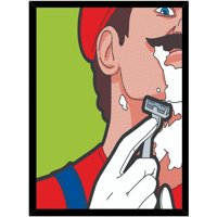 Genérico - Cuadro Decorativo Mario Medidas 30X40 Cm