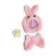 thumbnail image 3 of Pelele De Peluche, Disfraces Educativos Para La Coordinación, Manos A La Obra, Muñeca De 17 Cm, Color Rosa Y Horquilla, 3 of 3