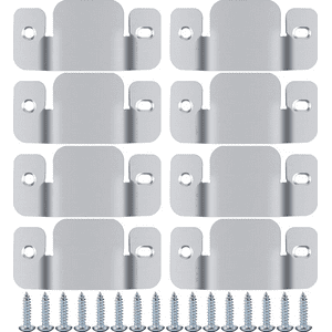 Genérico - Herraje Para Unión De Sofás Seccionales, Pack 8 Unidades