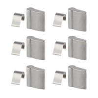 Magideal - 6 Piezas De Pawl Hub Garra Con Pieza Universal Cassette Driver Accesorios Torre De Material Acero Inoxidable Base , 7.4X7Mm/ 74X7 Mm