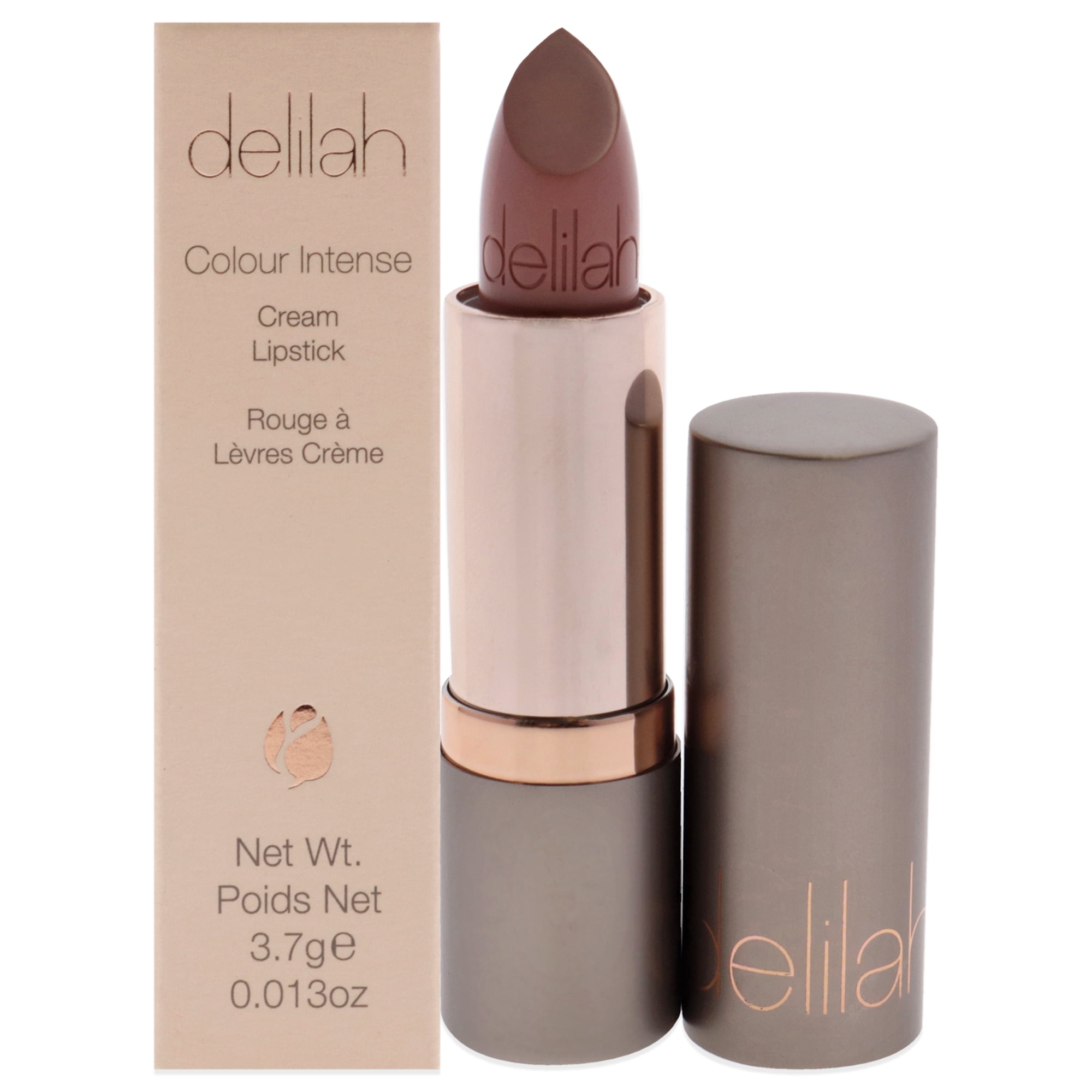 Delilah - Lápiz Labial Color Crema Intensa - Susurro De Para Mujeres - Lápiz Labial De 0.013 Oz