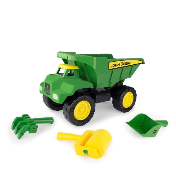 Camión volquete de juguete John Deere Big Scoop con cargador, más de 3 años