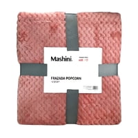Frazada Popcorn 1.5 Plazas / Rosado – Mashini