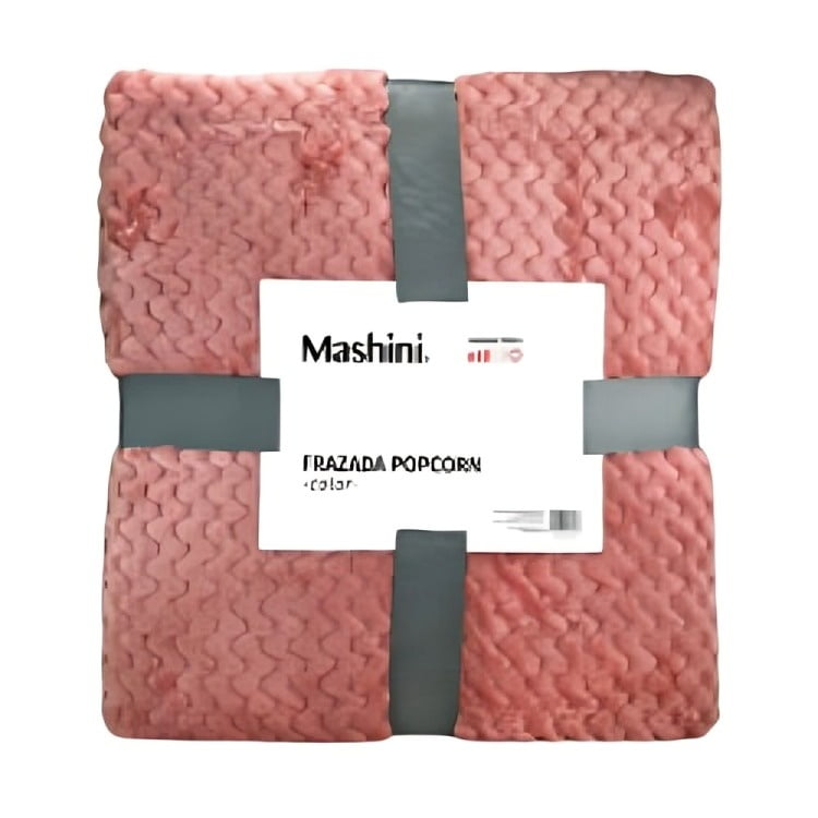 Frazada Popcorn 1.5 Plazas / Rosado – Mashini