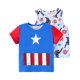 thumbnail image 1 of Conjunto de camiseta y camiseta Disney Marvel Captain America Boys, 1 of 6
