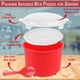 thumbnail image 2 of Hervidor de arroz Home-X para microondas, 2,4 L, 10 tazas, sin BPA, 2 of 9
