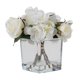 thumbnail image 2 of Rosa y Cerezo Blanco en Florero de Vidrio 16 cm, 2 of 2