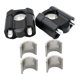 thumbnail image 3 of Elevadores De Manillar Genéricos Para Motocicleta, Soporte De Abrazadera Universal Premium Para Manillar, Color Negro, 3 of 5