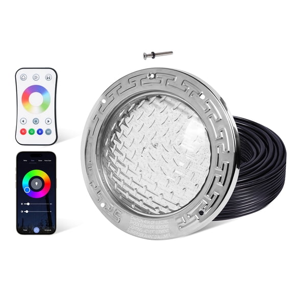Sistema de iluminación para piscinas enterradas HQUA PN01DC LED RGBW 50W