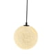 thumbnail image 2 of Pantalla Para Lámpara Colgante De Techo Con Bola De Ratán Y Mimbre Con Agujero 20 Cm Beige, 2 of 4