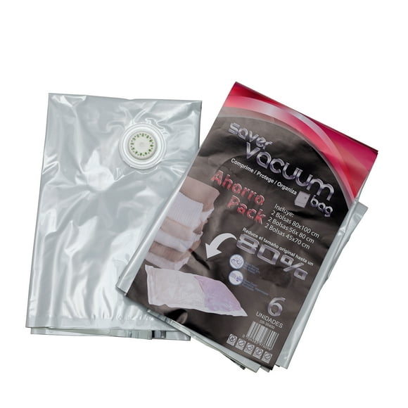 Pack 6 Bolsas Ahorra Espacio SVB