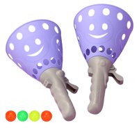 Bothyi - Juego De Interior Al Aire Libre Actividades Pass Catch Ball Game Para Niños Niños Adultos Violetas