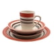 thumbnail image 2 of Juego de loza set 16 pzas vajillas tazas bowl marron gris, 2 of 3