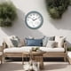 thumbnail image 4 of Reloj Lovely Home Essentials 46 cm verde azulado impermeable, 4 of 9