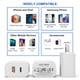 thumbnail image 5 of Cargador iGENJUN de 20 W con doble puerto USB-C y USB-A, QC PD 3.0, paquete de 3, 5 of 7