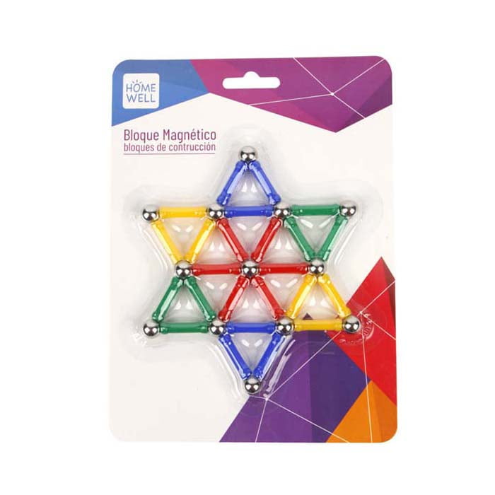 Homewell - Varillas Magnéticas Para Construcción De Juguete