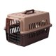 thumbnail image 3 of Jaula De Transporte Para Mascotas De Lado Duro, Portador De Mascotas Para Llevar Gatitos, Interior Y Exterior, Marrón, 3 of 5