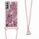 thumbnail image 5 of Funda FOXDOCK para Samsung Galaxy S21 FE con Cuerda Ajustable, Brillo Líquido, Protección Antigolpes y Lente – Ideal para Regalo, 5 of 6