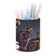 thumbnail image 1 of The Boys-theme Cylinder Pen Holder Pencil Organizer with Flannel Lining PVC Leather Material Cardboard Base for study work 10*8CM, 1 of 6