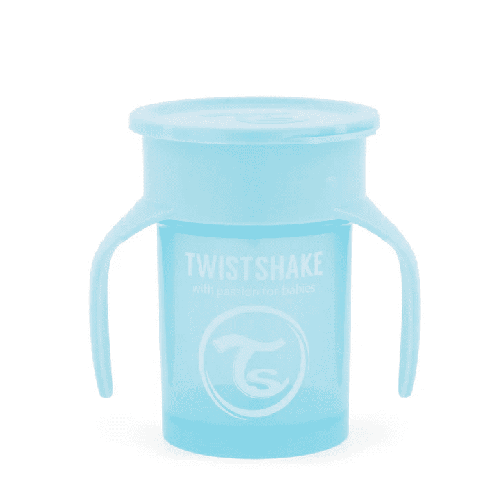 Vaso 360 Twistshake - Azul Pastel
