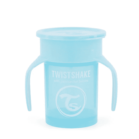 Vaso 360 Twistshake - Azul Pastel