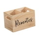 thumbnail image 5 of Soporte Para Control Remoto, Organizador De Madera Para Mesita De Noche O Escritorio., 5 of 5