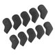thumbnail image 1 of 10Pcs Golf Iron Headcover, 4,5,6,7,8,9, A, S, P, X Se Adapta A Todas Las Marcas Negro, 1 of 5