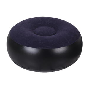 Magideal - Silla De Camping Otomana Inflable, Reposapiés Inflable, Taburete Portátil Para Exteriores, Flocado De Pvc, Diseño Suave Y Cómodo, Adecuado Para La Rel