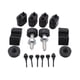 thumbnail image 2 of Kit de tapón de goma para ajustadores de capó, reemplaza a los accesorios de reparación para automóviles, fácil de instalar, conjunto Eb-p00001 para, 2 of 5