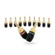 thumbnail image 1 of Conectores banana para cerrojo (6 pares), chapados en oro, Sewell SW-29863-6, 1 of 3