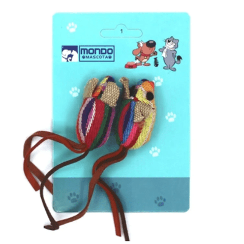 Genérico - Juguete Multicolor Para Gatos En Forma De Ratón