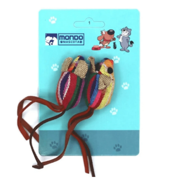 Juguete Multicolor Para Gatos En Forma De Ratón