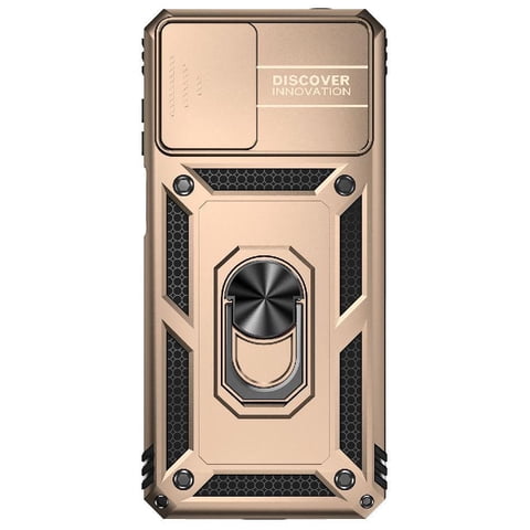 Estuche Gangxun Para Motorola Moto G22, Soporte Giratorio 360°, Estilo Mecánico Y Magnético