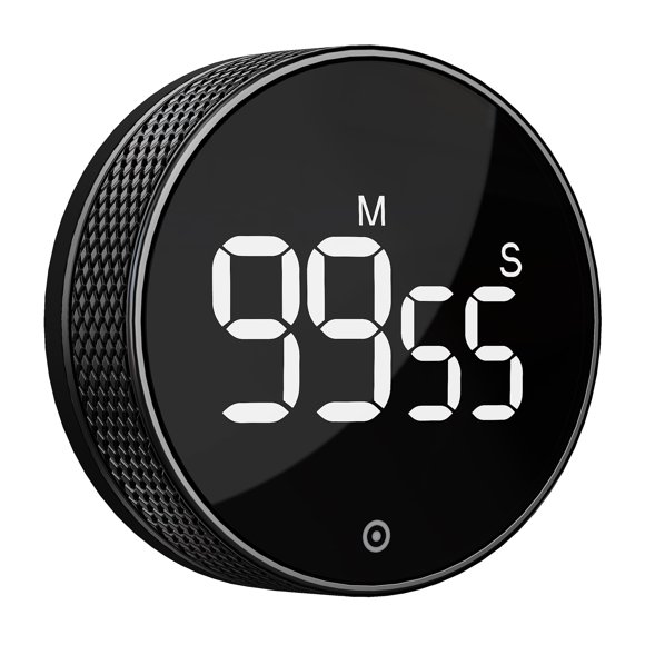 Temporizador Blue Snail Digital LED de Volumen Ajustable - Negro