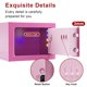 thumbnail image 2 of Caja fuerte SamYerSafe Rosa 23 cm × 17 cm × 17 cm Acero, 2 of 8