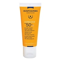 Isispharma - Uveblock 50+ Toque Seco, Protector Solar Tinte Medio