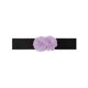 thumbnail image 1 of INSPIRE CHIC Cinturón Elástico Ancho para Mujer, Corsé Elástico con Doble Flor Grande, Dulce Elegante Casual para Vestido 68x6cm(LxW) Púrpura Claro, 1 of 6