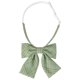 thumbnail image 1 of INSPIRE CHIC Corbatas de Lazo Pre-atadas para Mujeres Ajustables a Cuadros de Tartán Coloridos para Disfraz Verde, 1 of 6