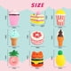 thumbnail image 3 of Set De Juguetes Blandos Slow Rising Jumbo Hamburger Popcorn Take, 3 of 6